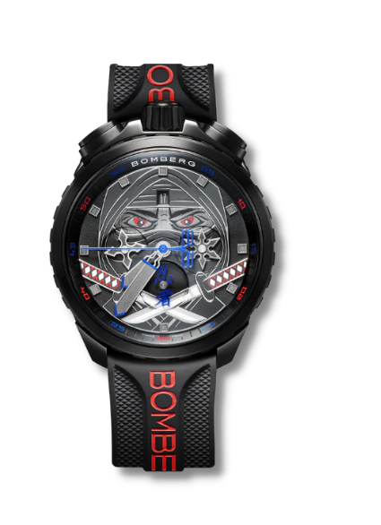 Review Bomberg Heritage Ninja NINJA RED replica watch - Click Image to Close